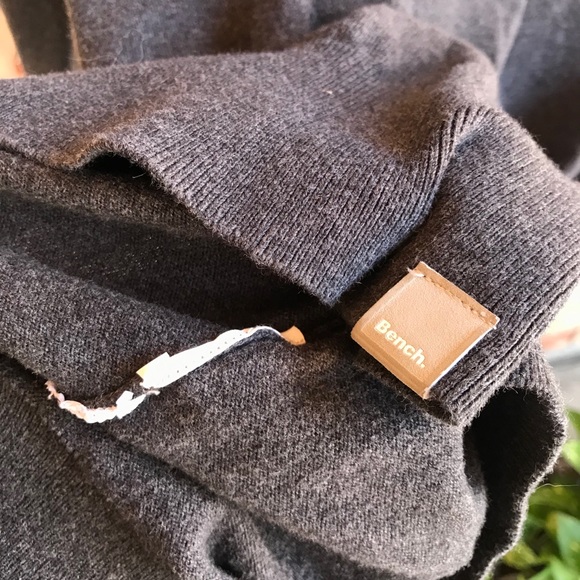 {BENCH} Hooded Long Length W/ hood Dk Grey Heather - Picture 11 of 15